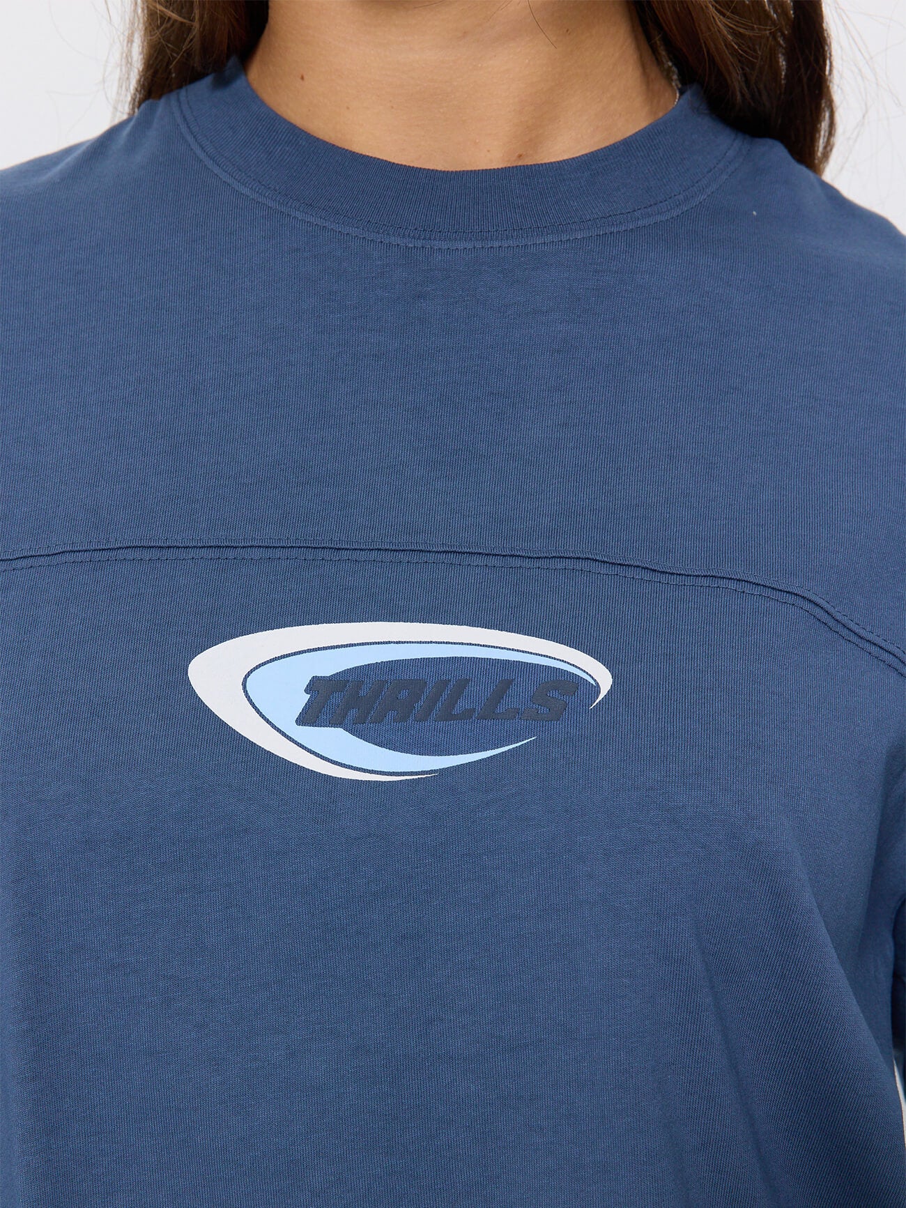 Sphere Square Tee - Deep Mineral Blue 4