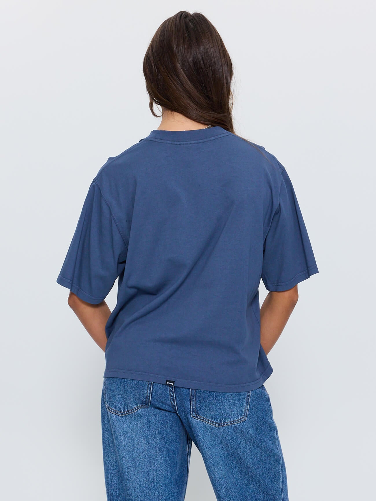 Sphere Square Tee - Deep Mineral Blue 4