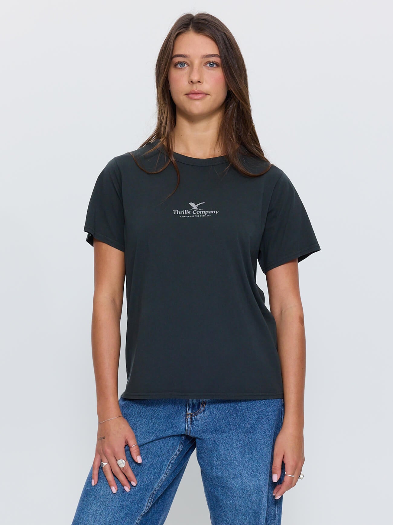 Haven For The Reckless Relaxed Tee - Carbon 4
