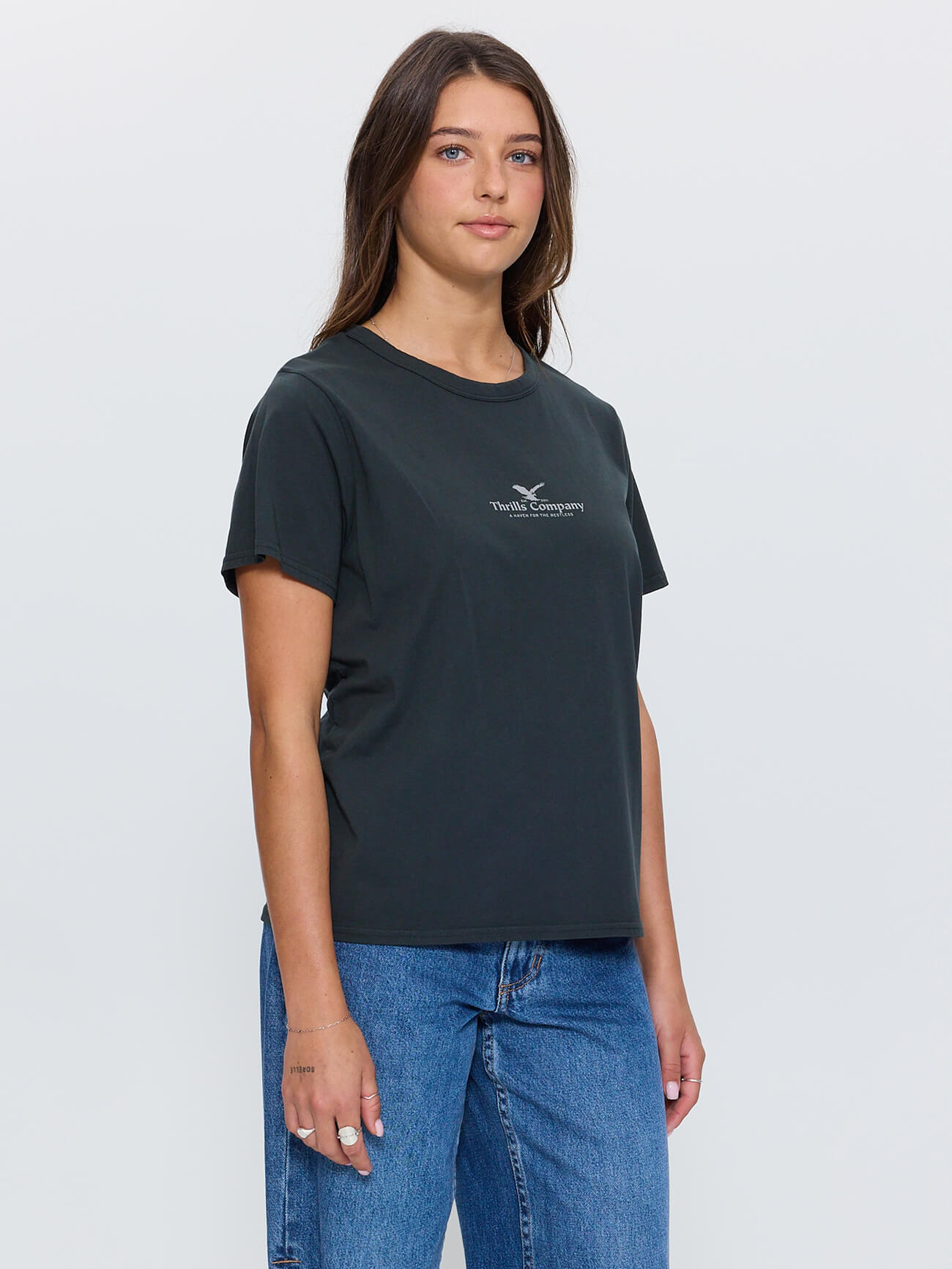 Haven For The Reckless Relaxed Tee - Carbon 4