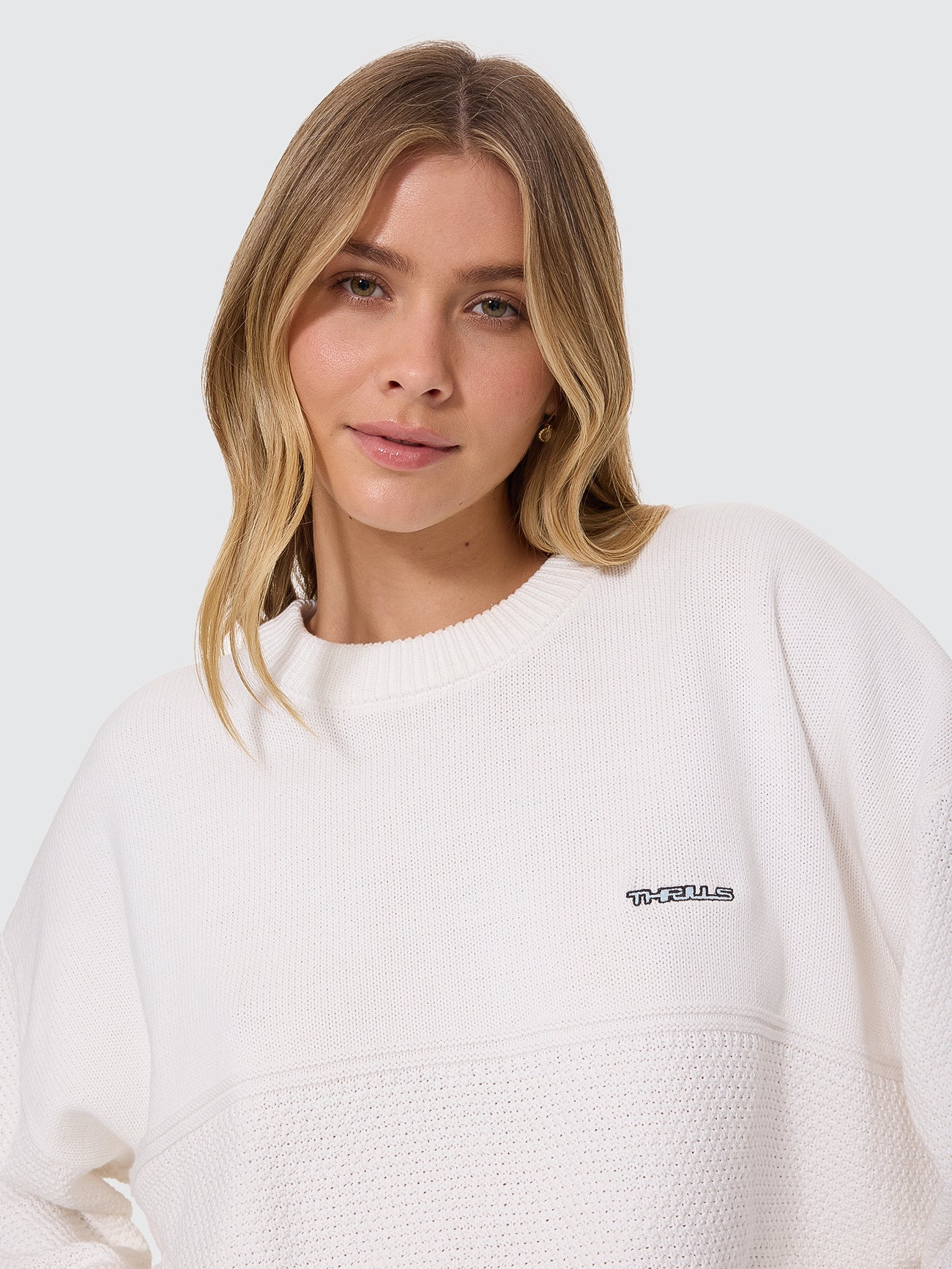 On Repeat Knit Pullover - Chalk
