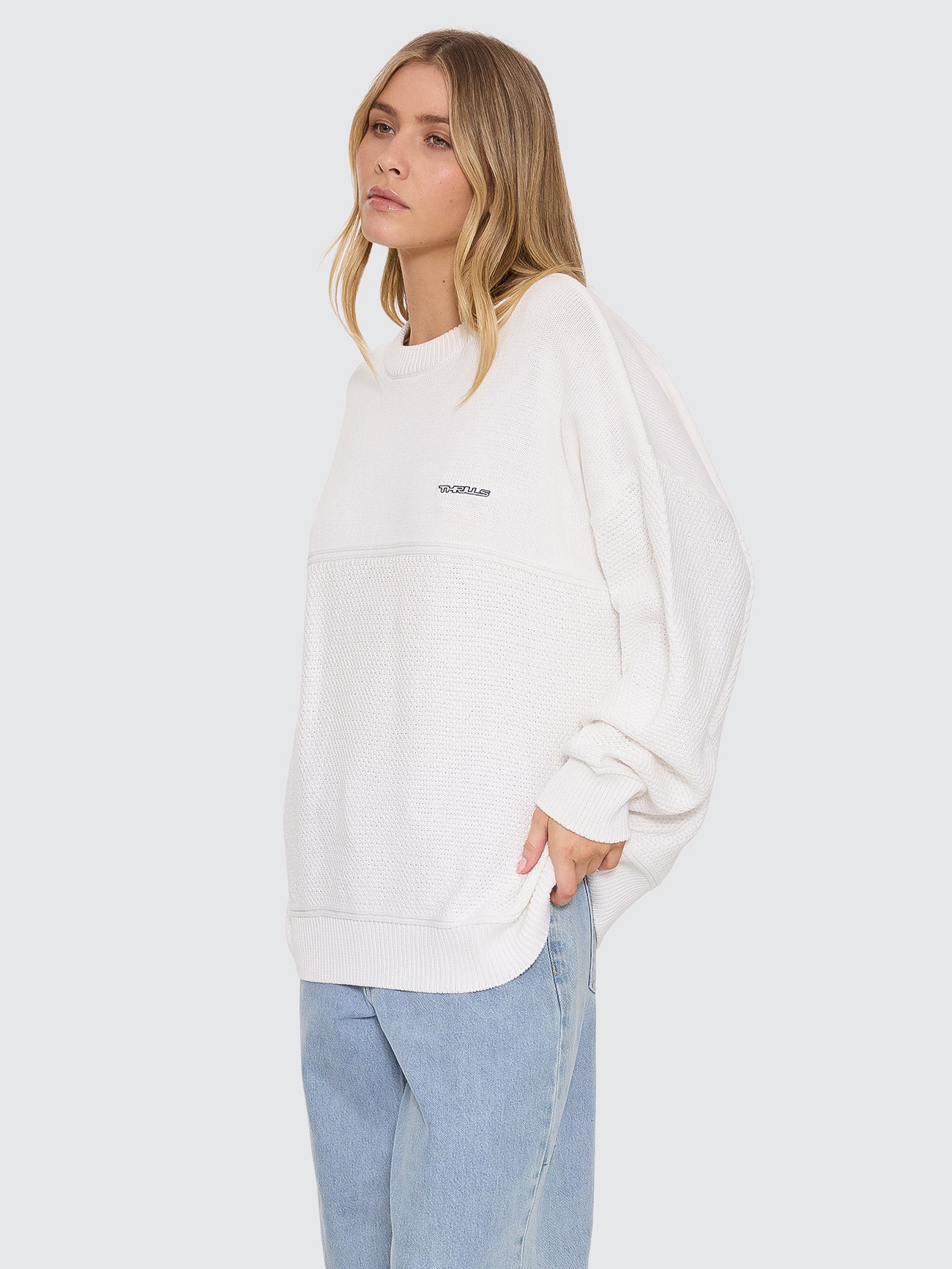 On Repeat Knit Pullover - Chalk