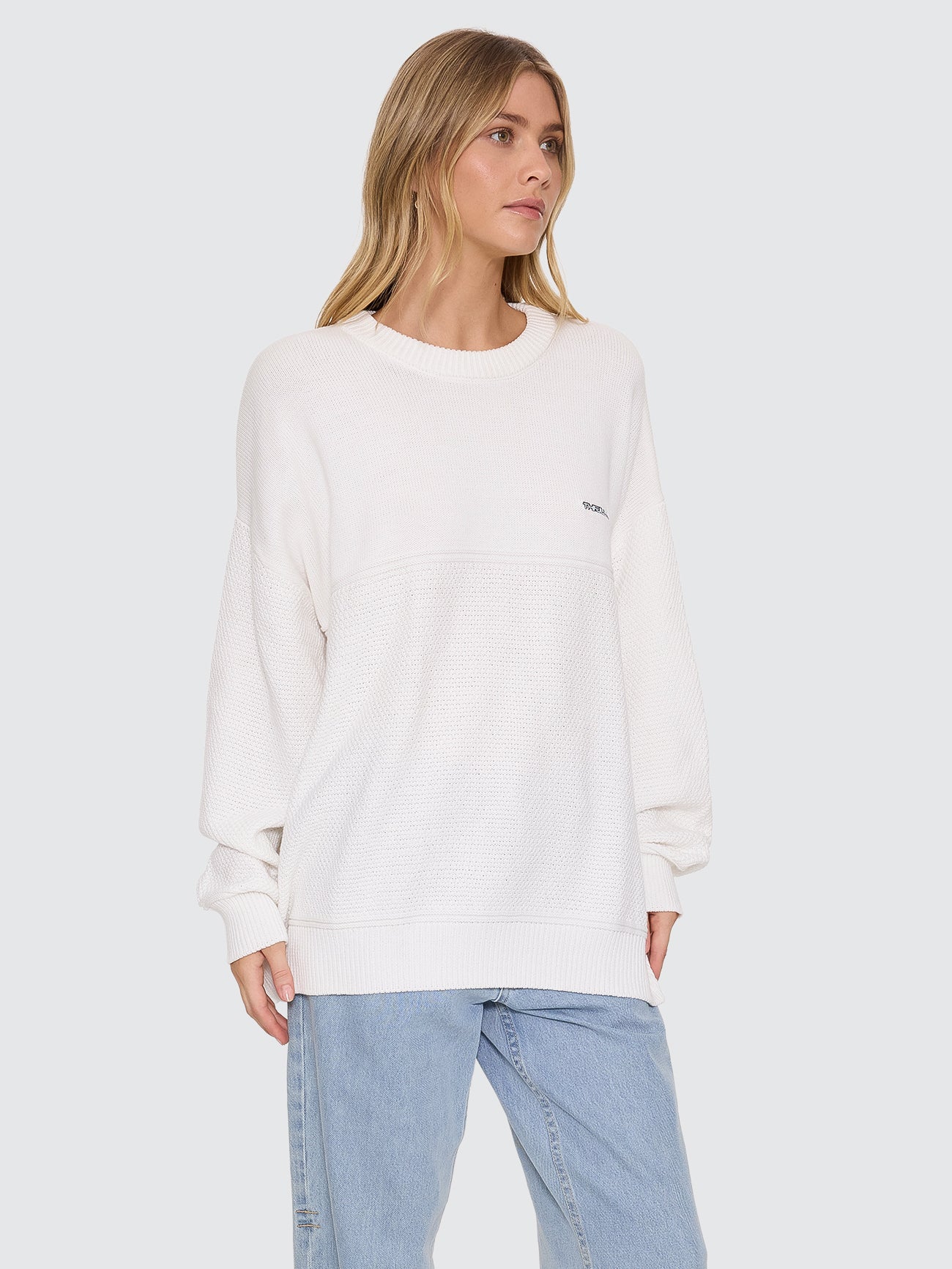 On Repeat Knit Pullover - Chalk