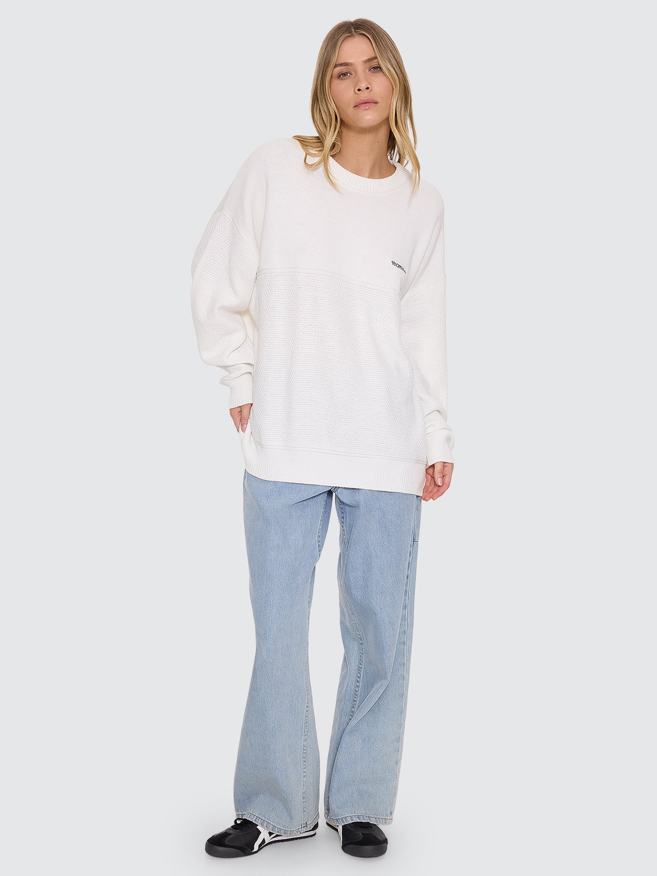 On Repeat Knit Pullover - Chalk