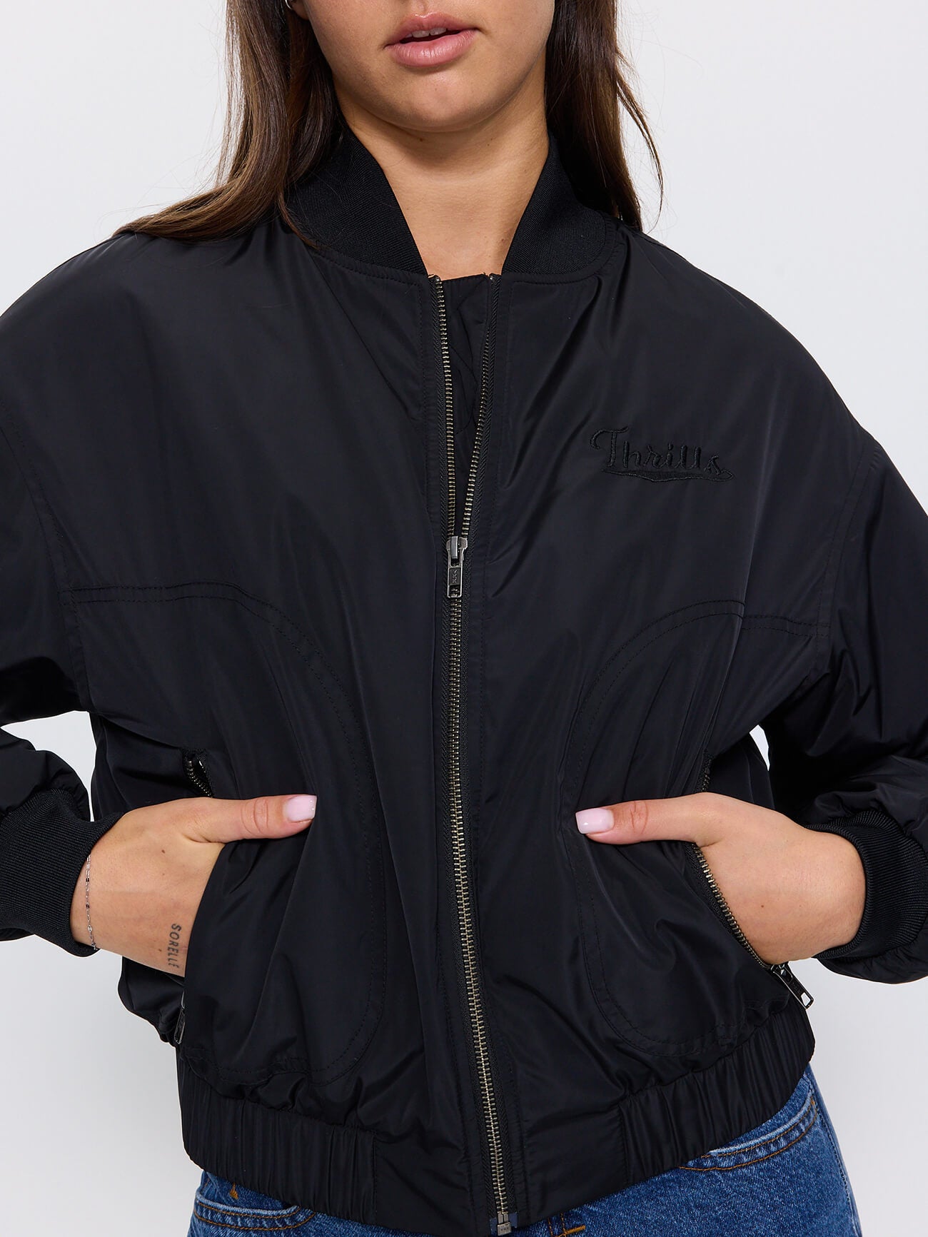 Jet Bomber Jacket - Black 4