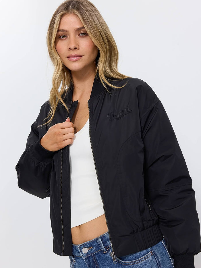 Jet Bomber Jacket - Black 4