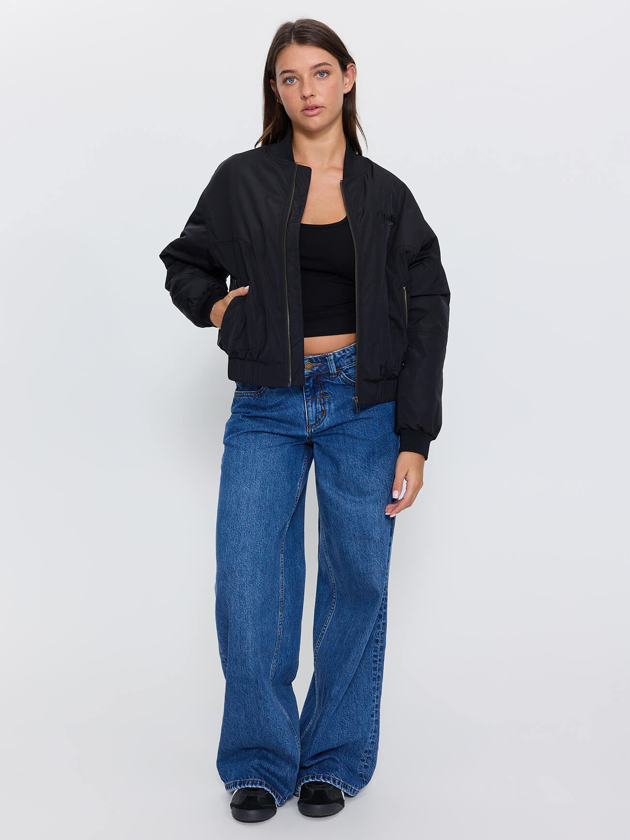 Jet Bomber Jacket - Black 4