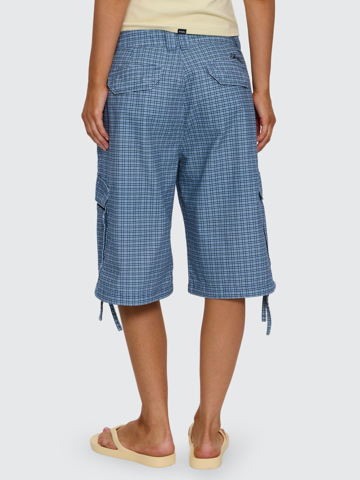 Lost Cause Baggy Cargo Short - Vintage Blue 4