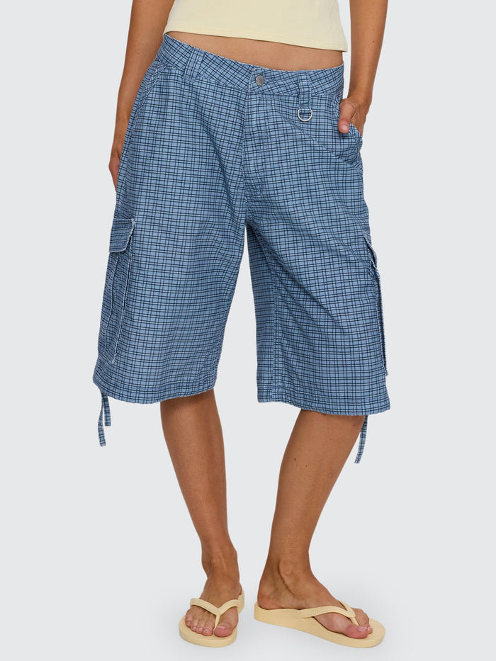 Lost Cause Baggy Cargo Short - Vintage Blue 4