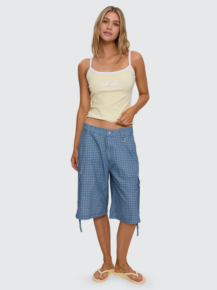 Lost Cause Baggy Cargo Short - Vintage Blue 4