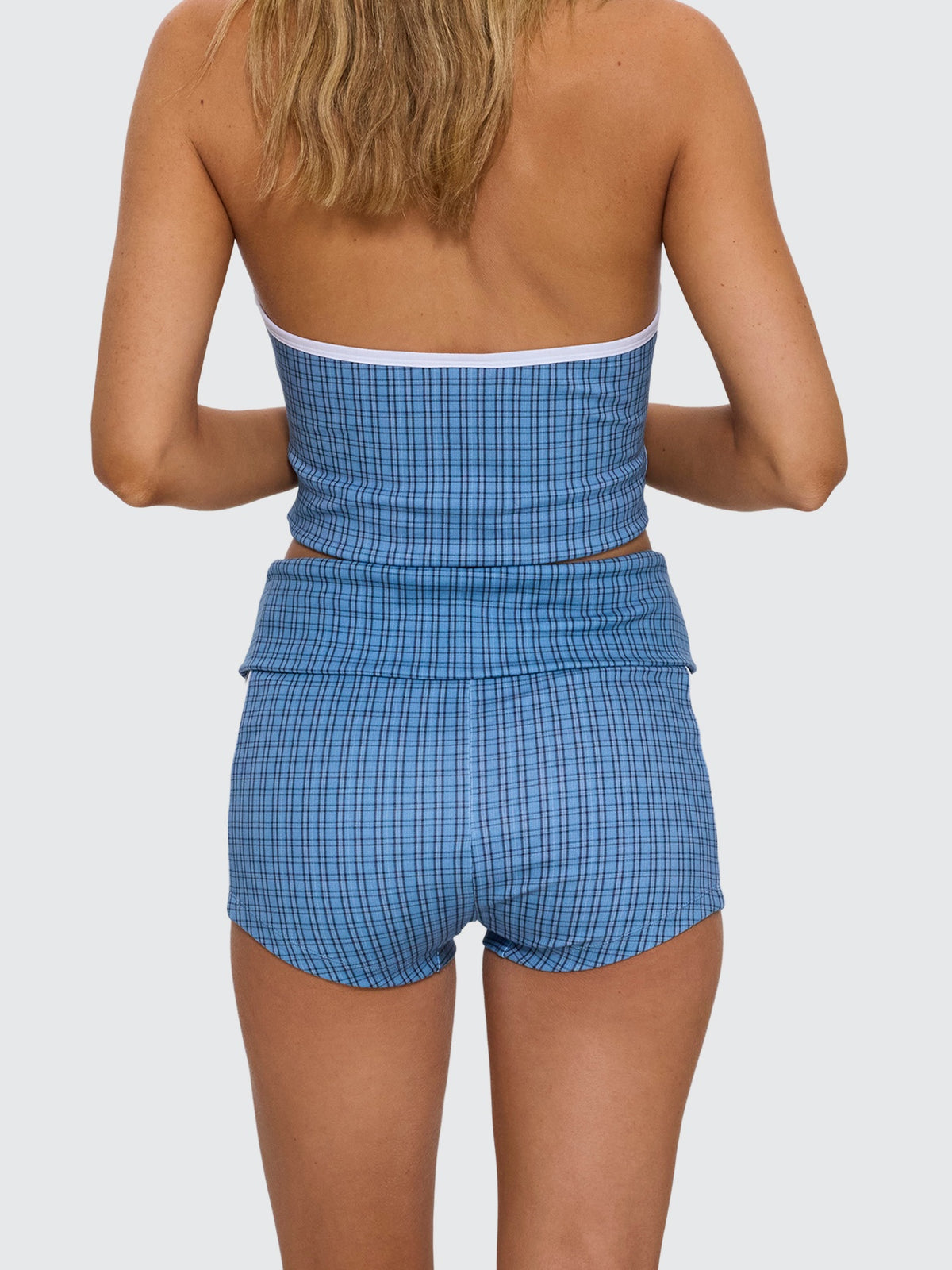 Lost Cause Booty Short - Vintage Blue 4