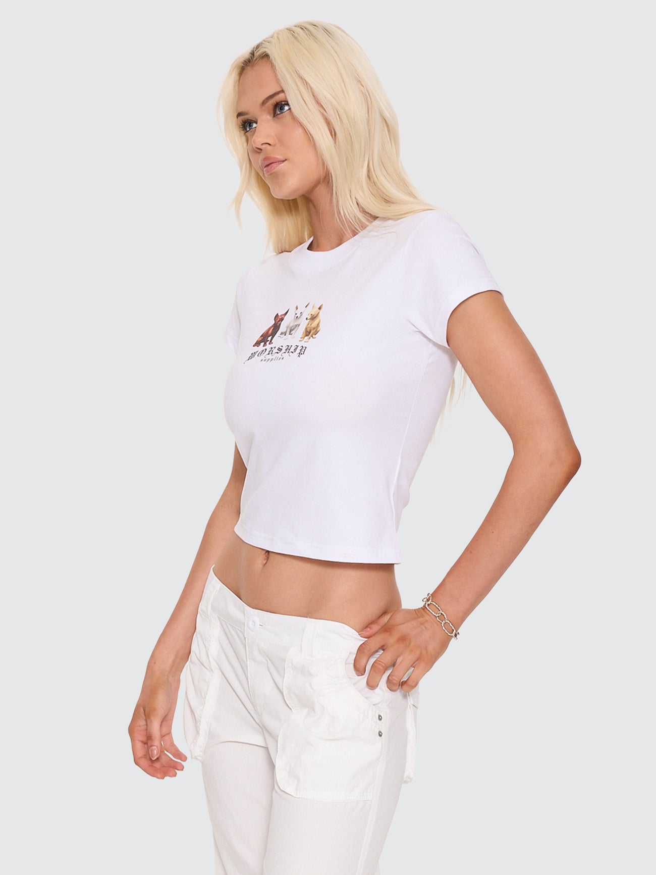 Chichi Teeny Tee - White