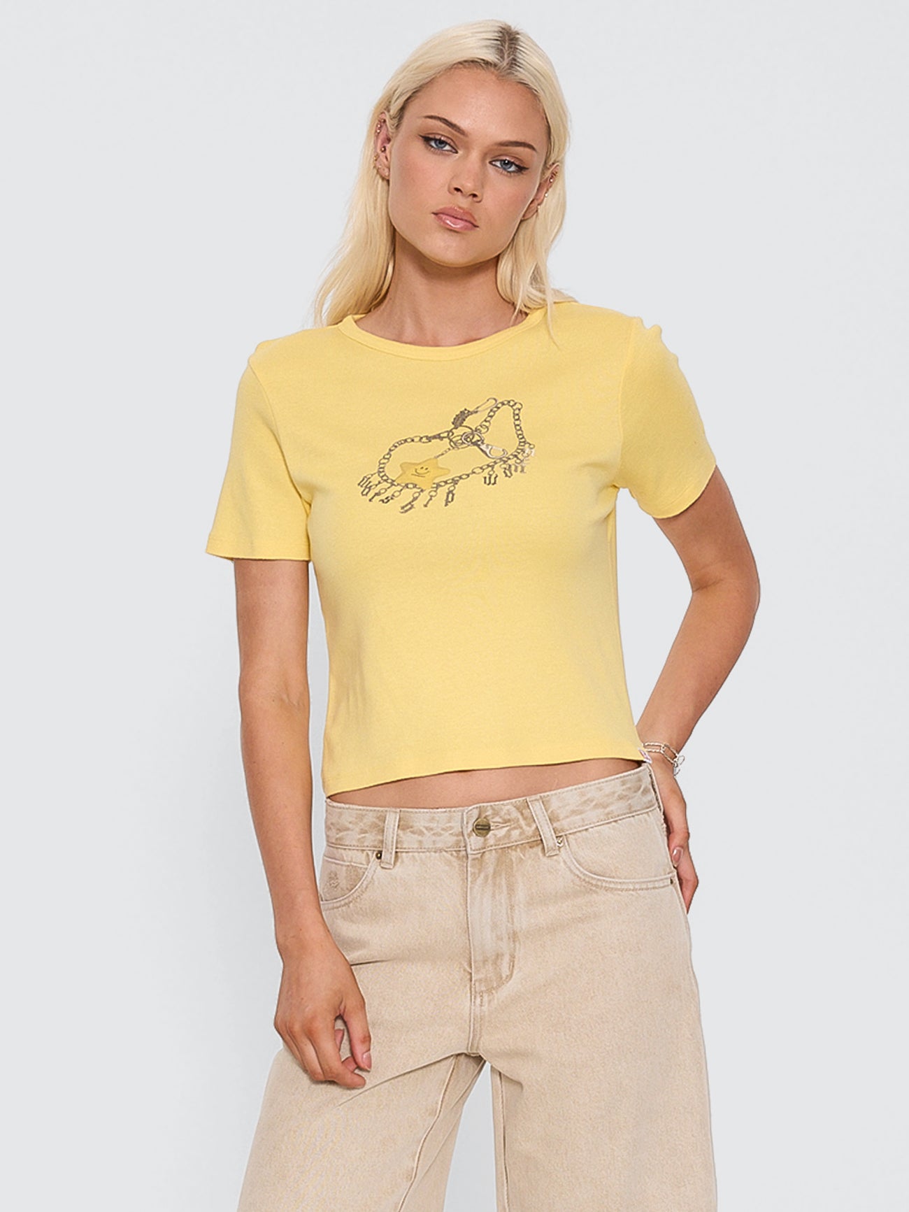 Supernova Day Fit Tee - Good Time Yellow