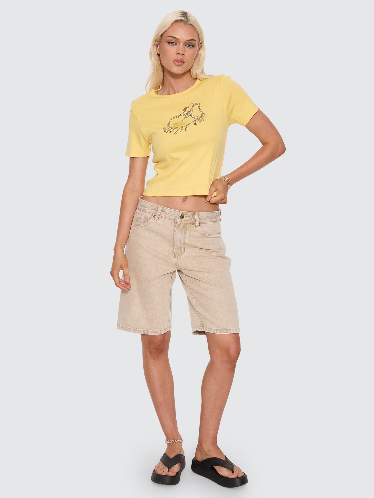 Supernova Day Fit Tee - Good Time Yellow