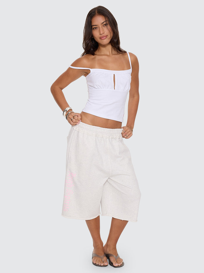 Cherub Milkmaid Singlet - White 4