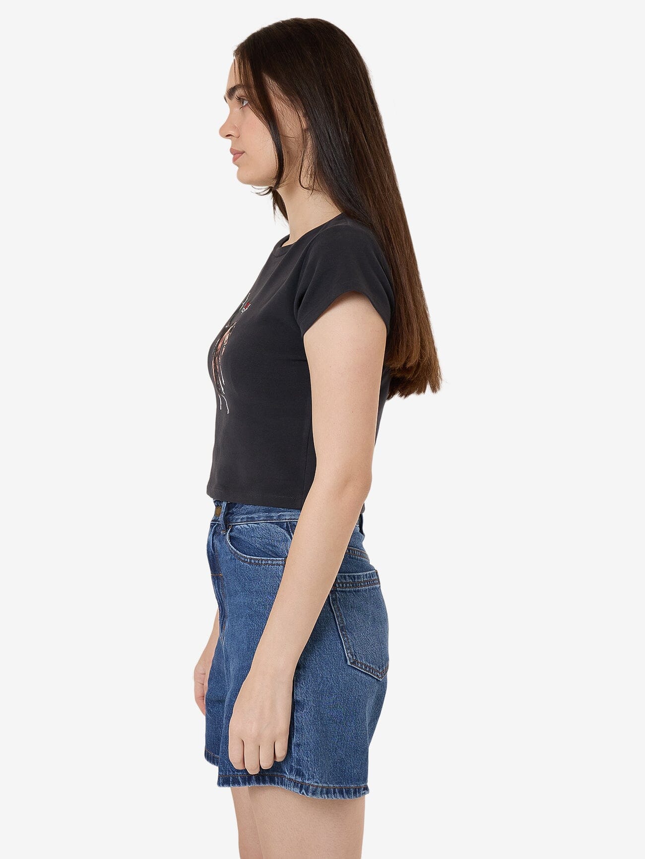 Manhatten Jacquard Camisole - Antique Black | Thrills Co