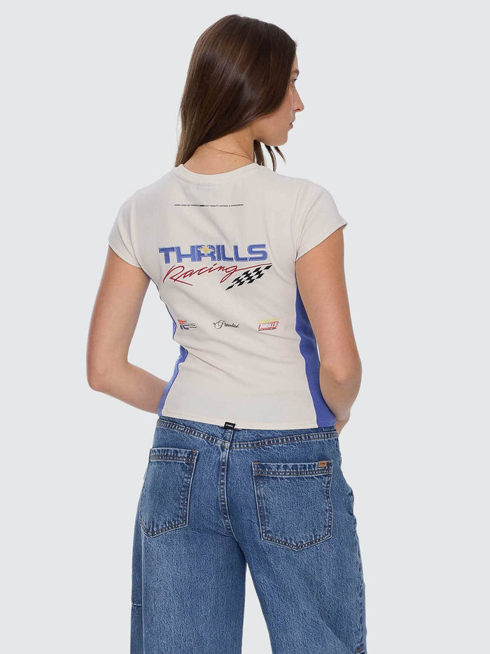 Full Fury Club Tee - Heritage White