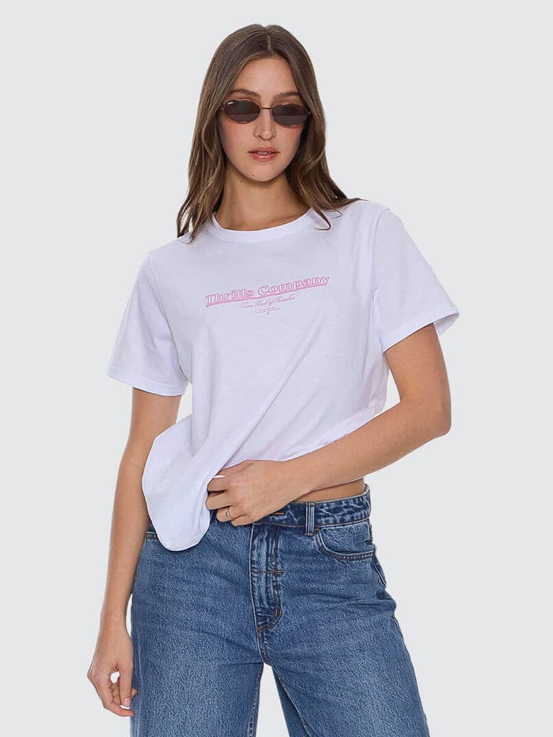Expsoure Relaxed Tee - White