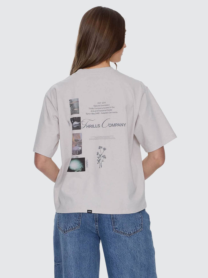 Natural Progression Square Tee - Cloud