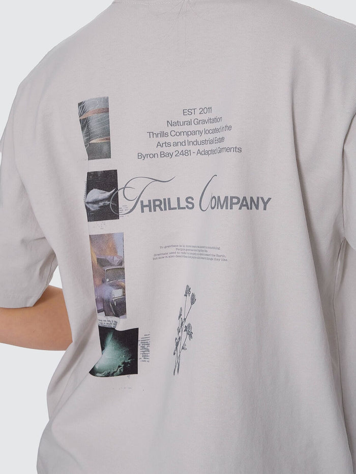 Natural Progression Square Tee - Cloud