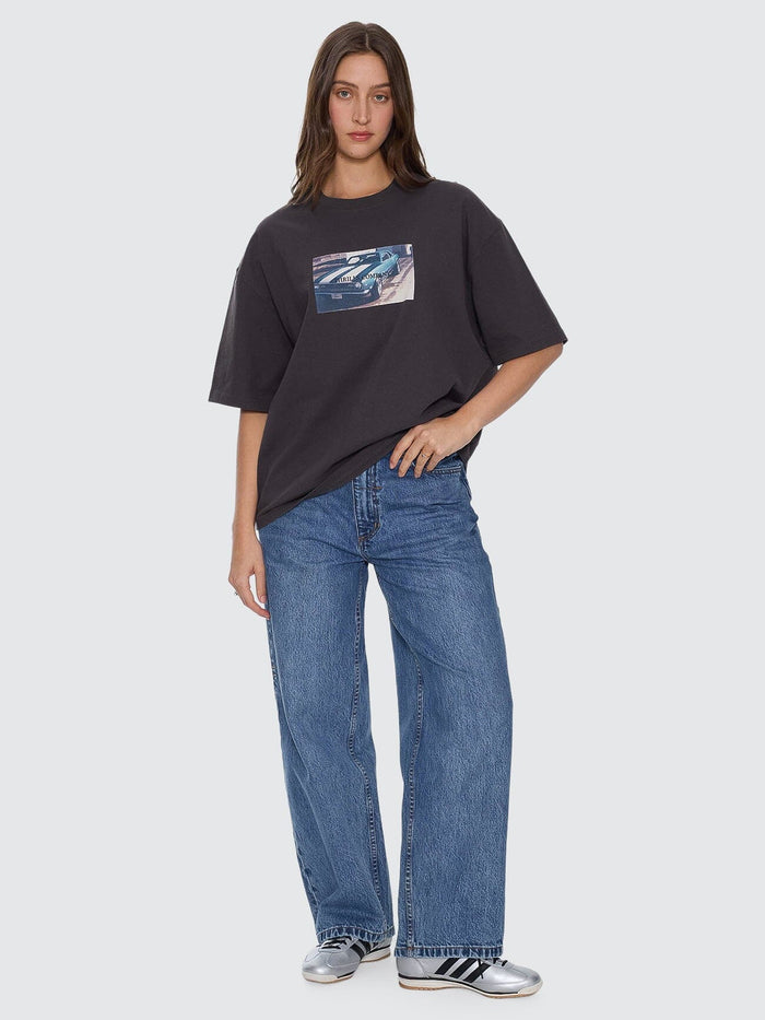 Precision Oversize Tee - Merch Black