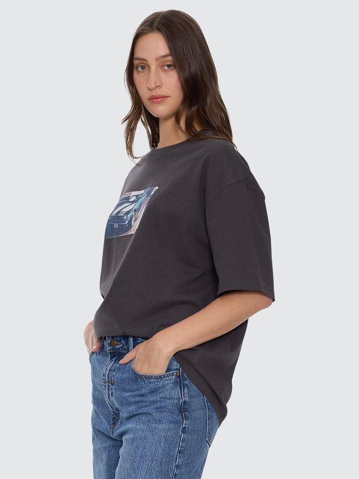 Precision Oversize Tee - Merch Black