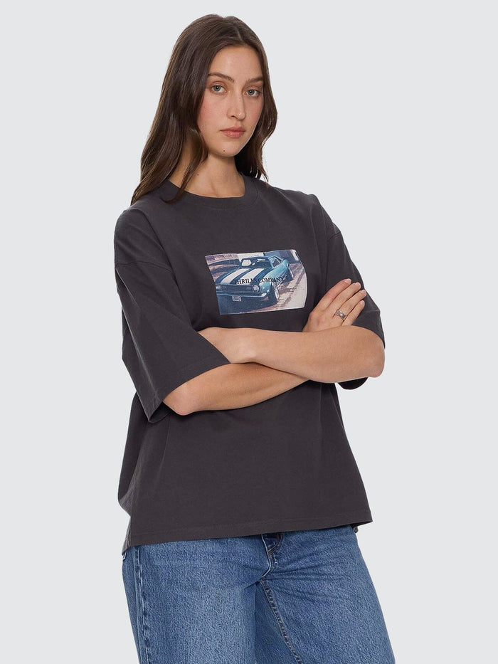 Precision Oversize Tee - Merch Black