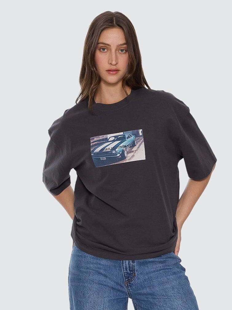 Precision Oversize Tee - Merch Black