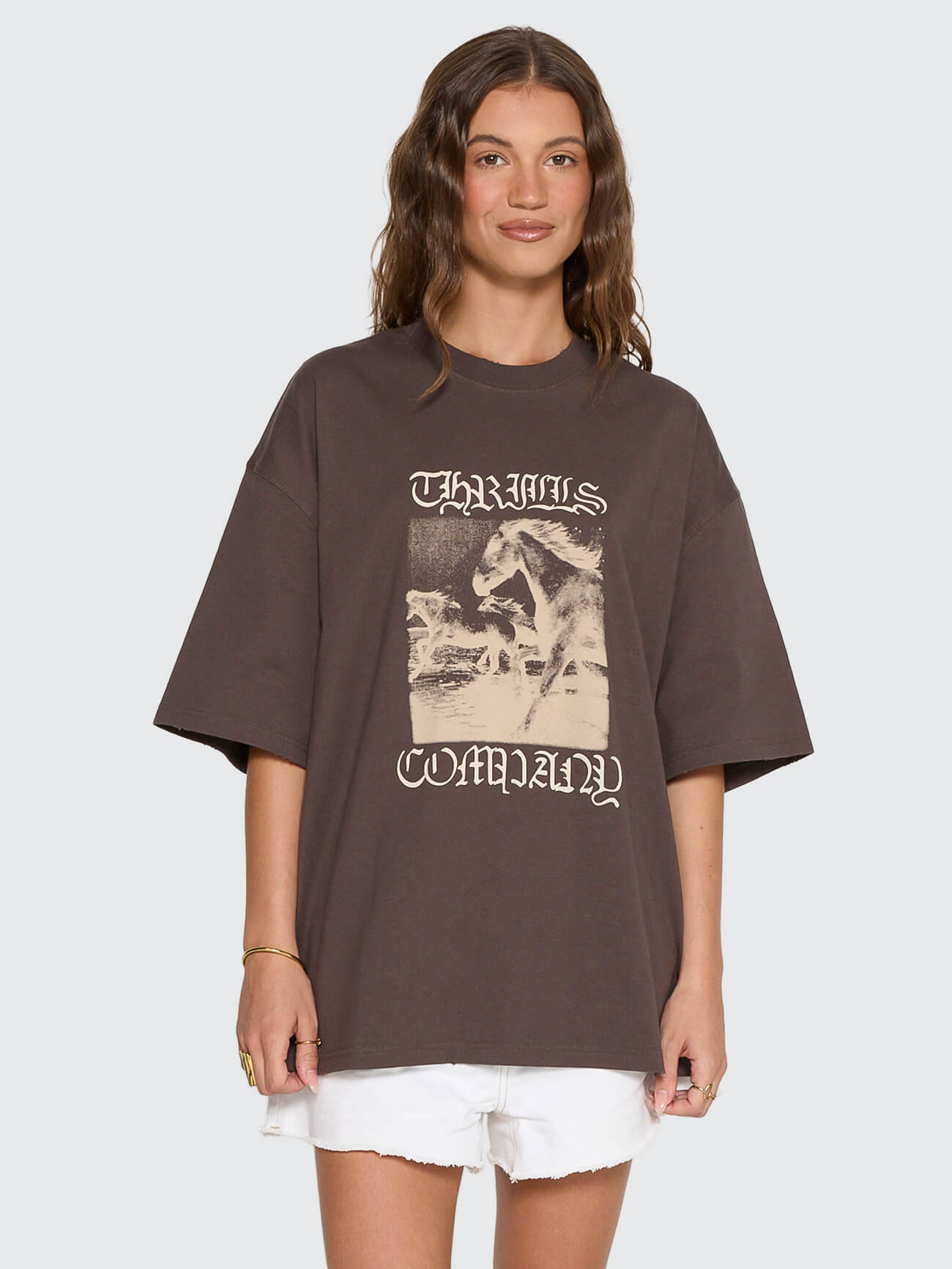 Rampage Oversized Tee - Stallion 4