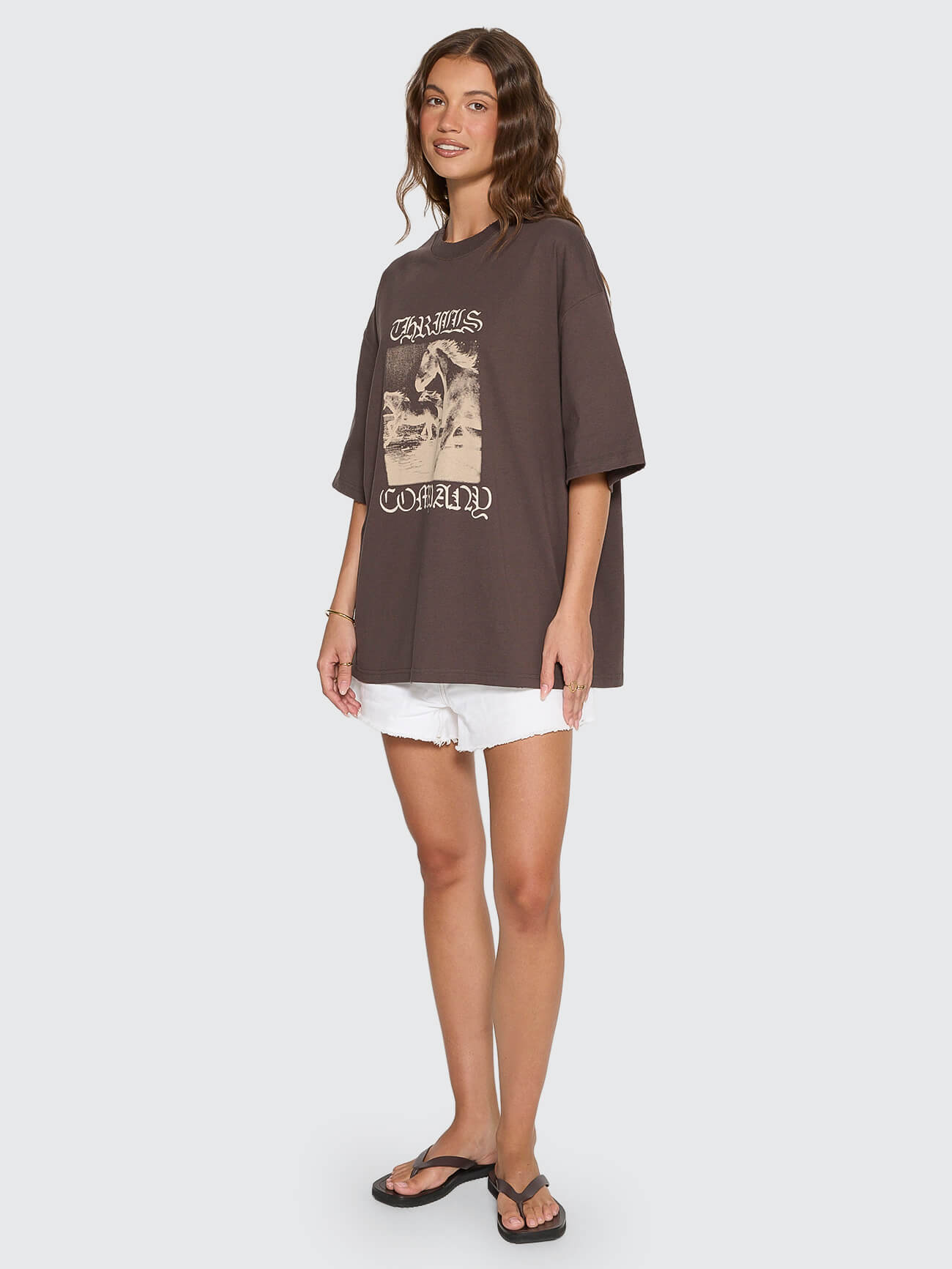 Rampage Oversized Tee - Stallion 4