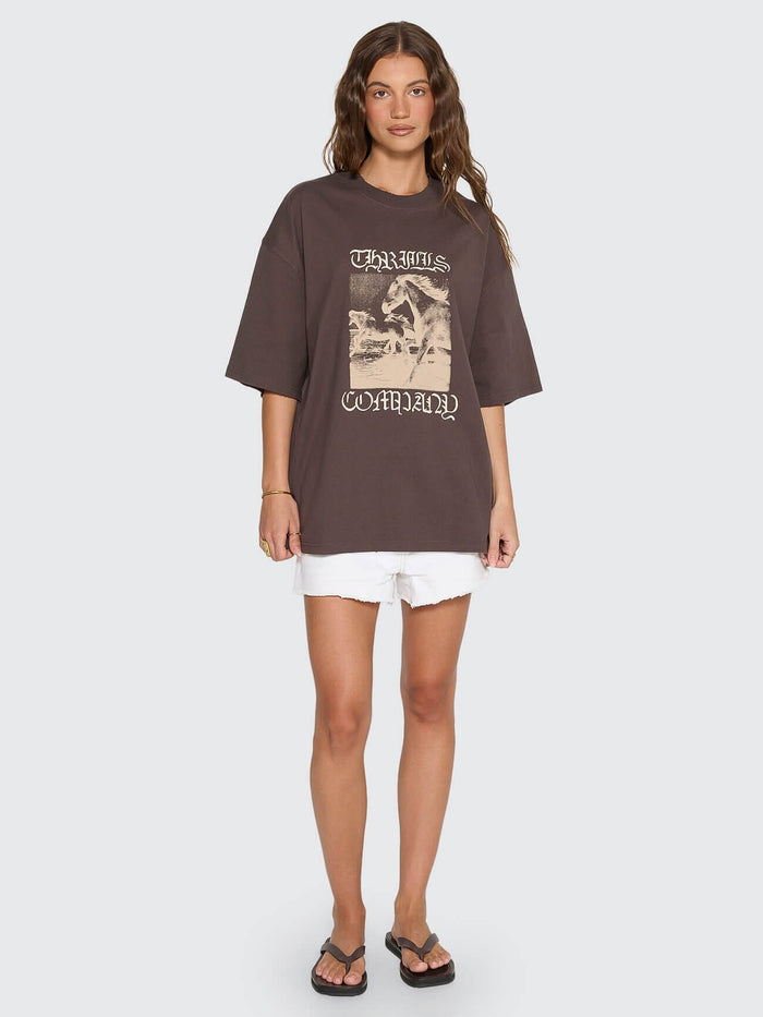 Rampage Oversized Tee - Stallion 4