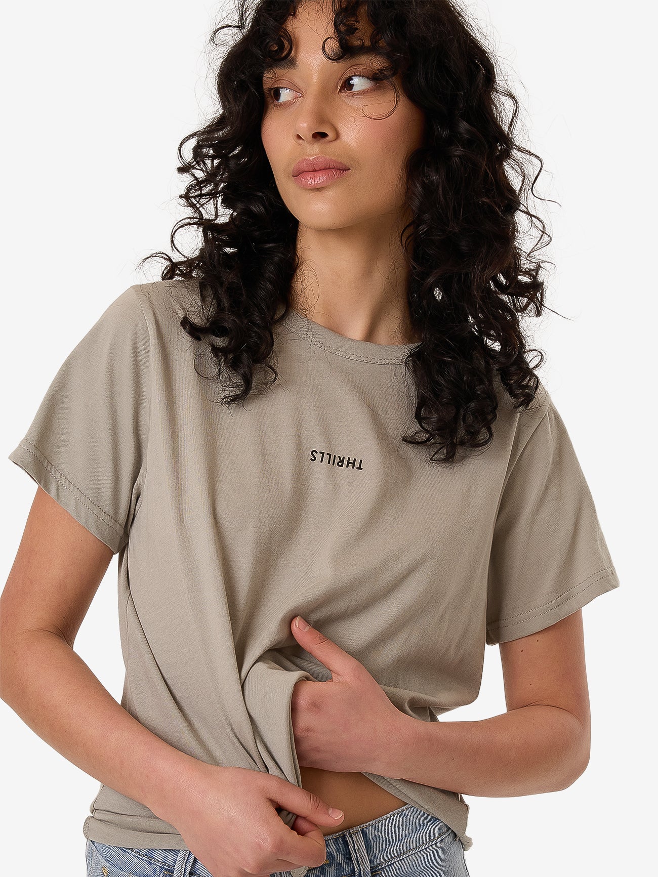 Minimal Thrills Relaxed Tee - String 4