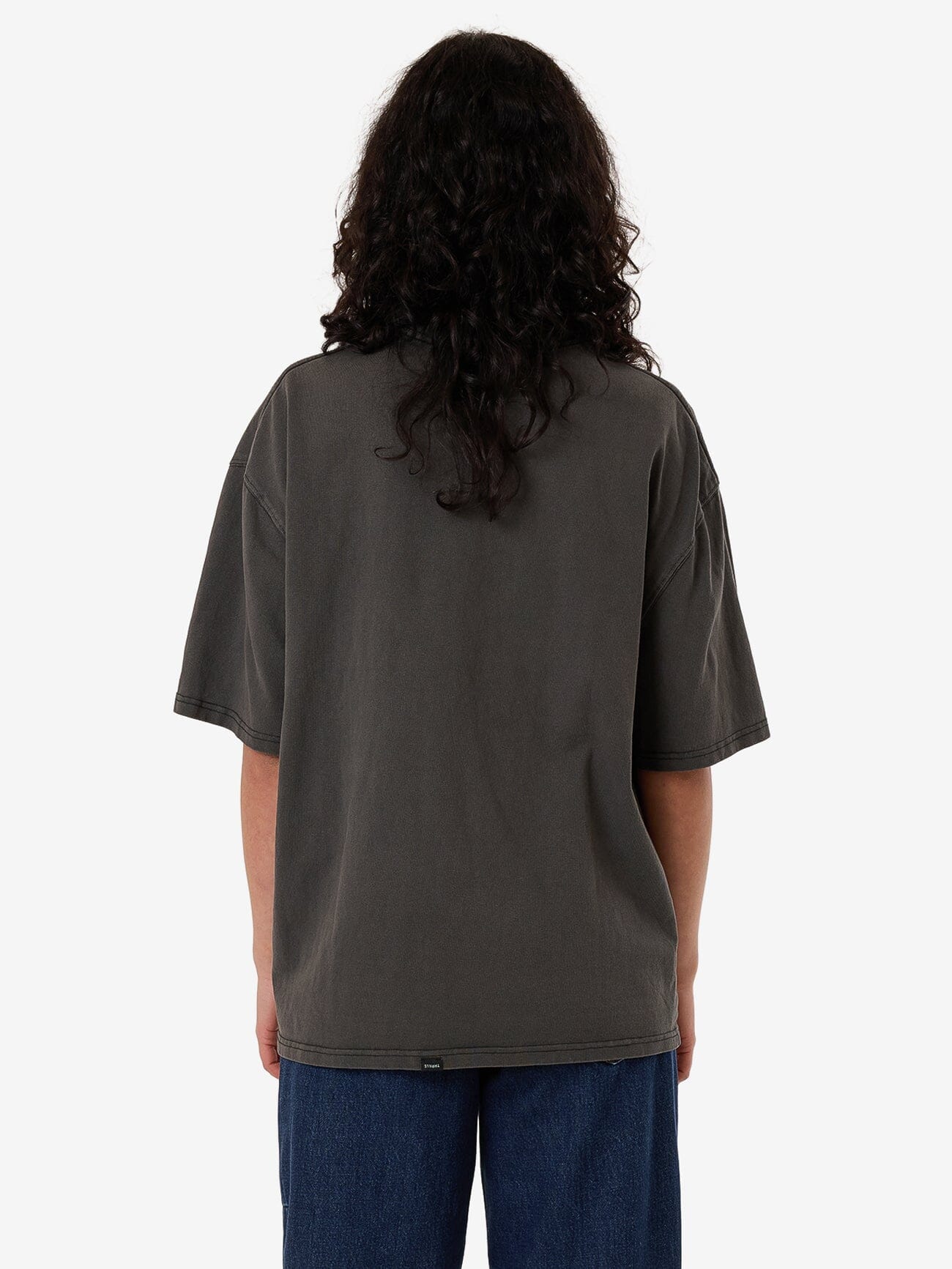 Thrills Golden Wings Baby Crop Tee - Merch Black | Thrills