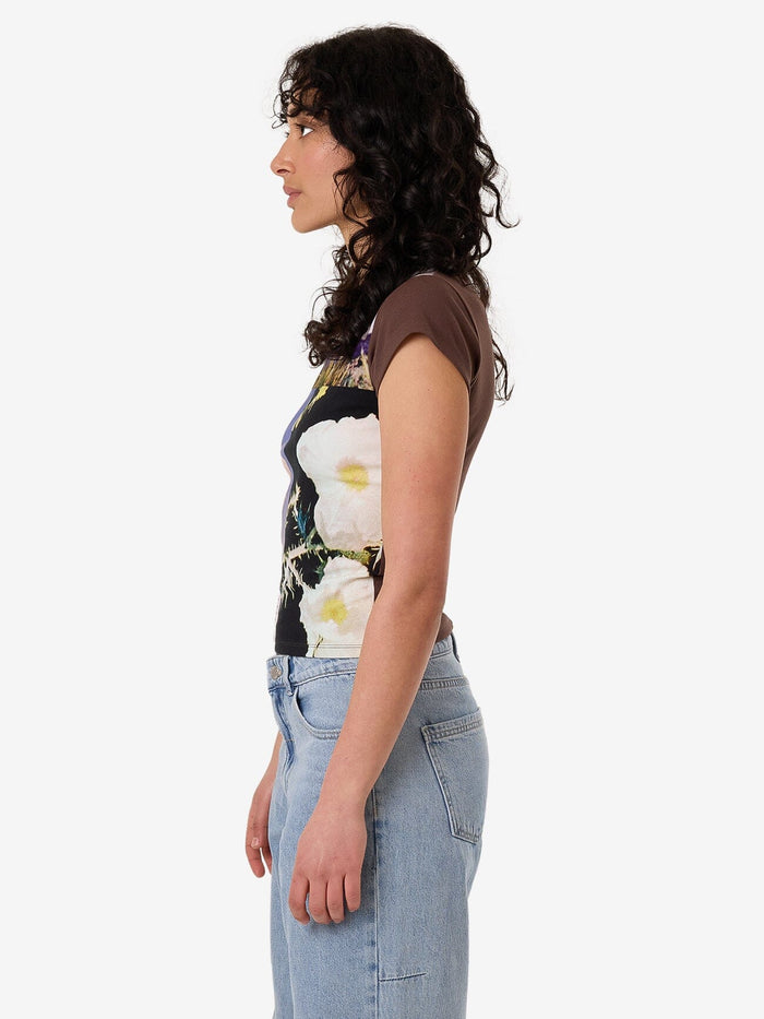 Dalia Club Tee - Coffee 4
