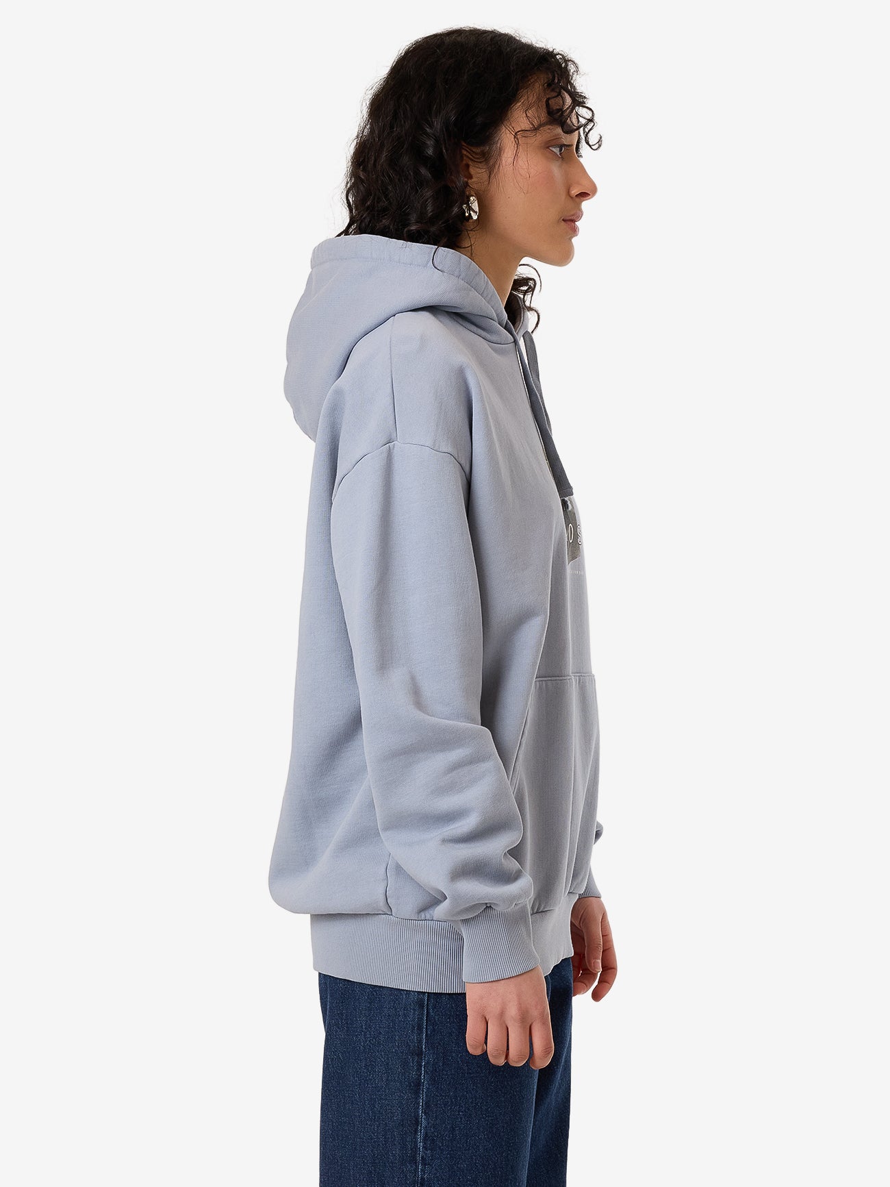 Chaotic Growth Slouch Hood - Ashley Blue 4