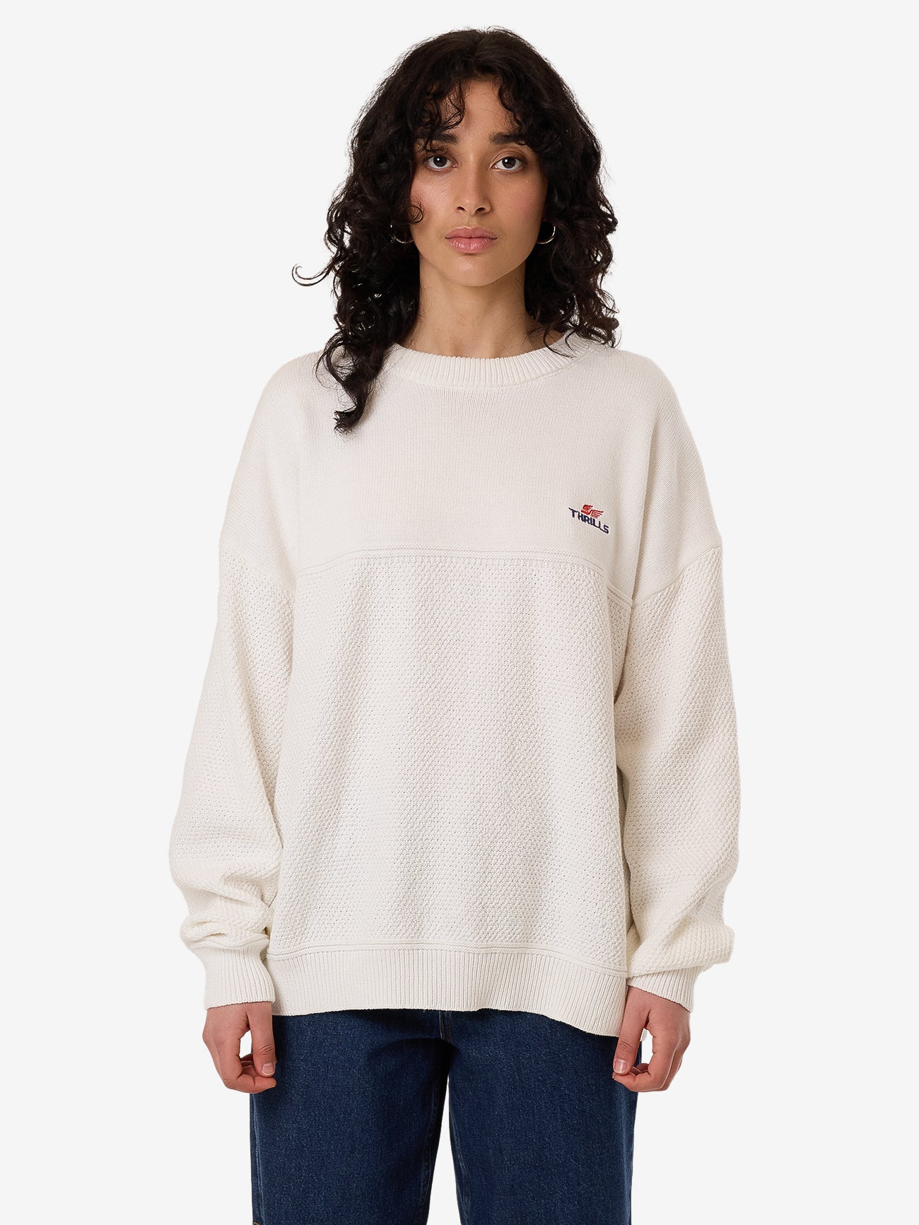 Navigate Knit Pullover - Chalk 4