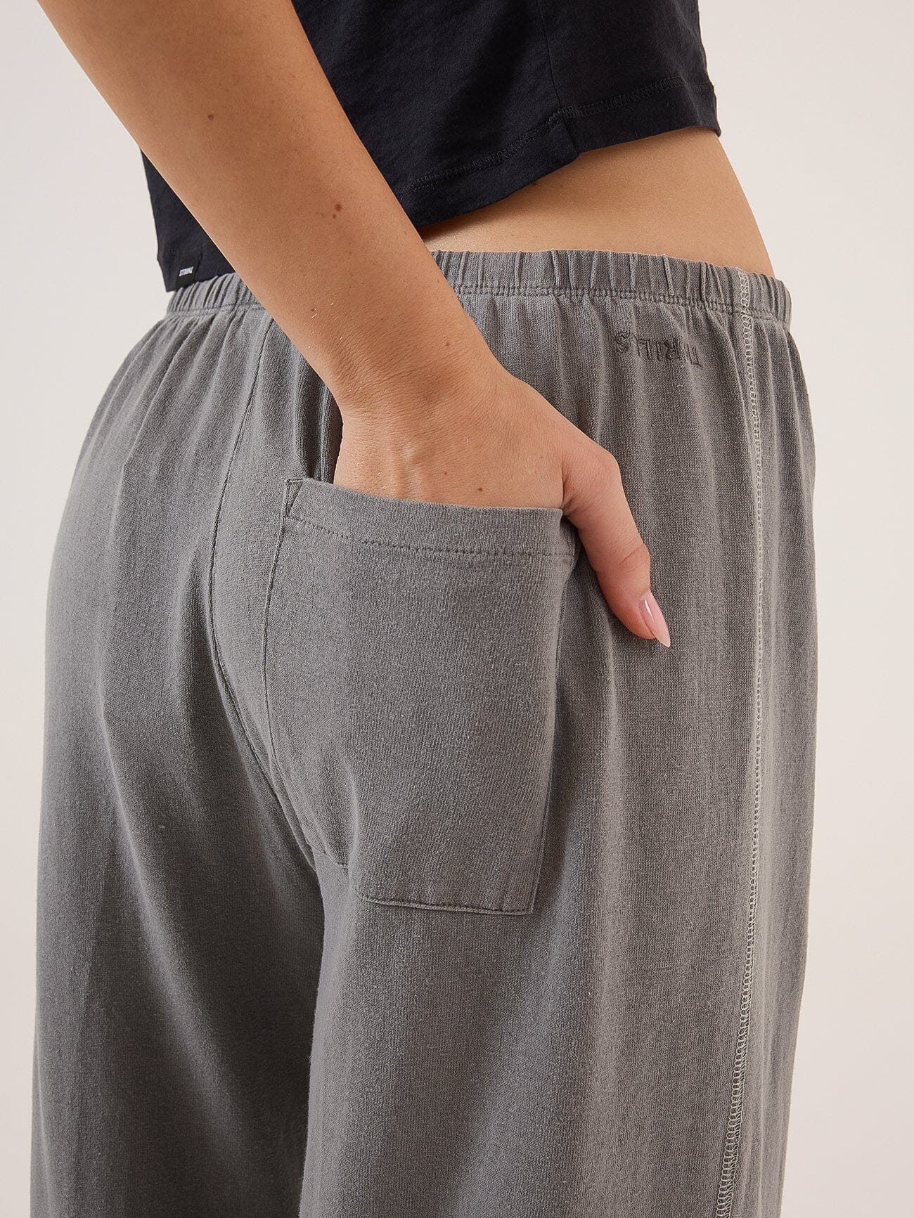 Hemp Relax Pant - Grey Ash