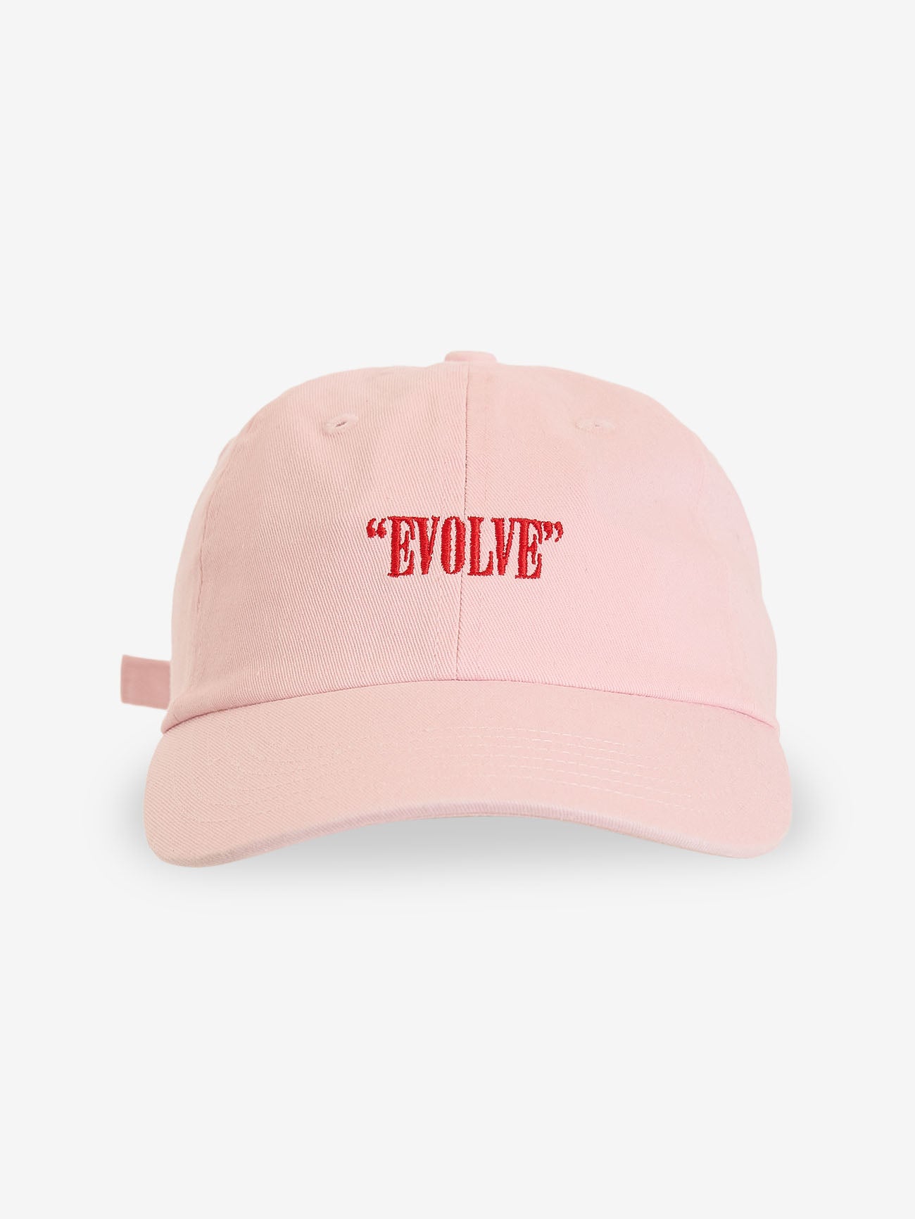 Highly Evolved 6 Panel Cap - Barely Pink One Size