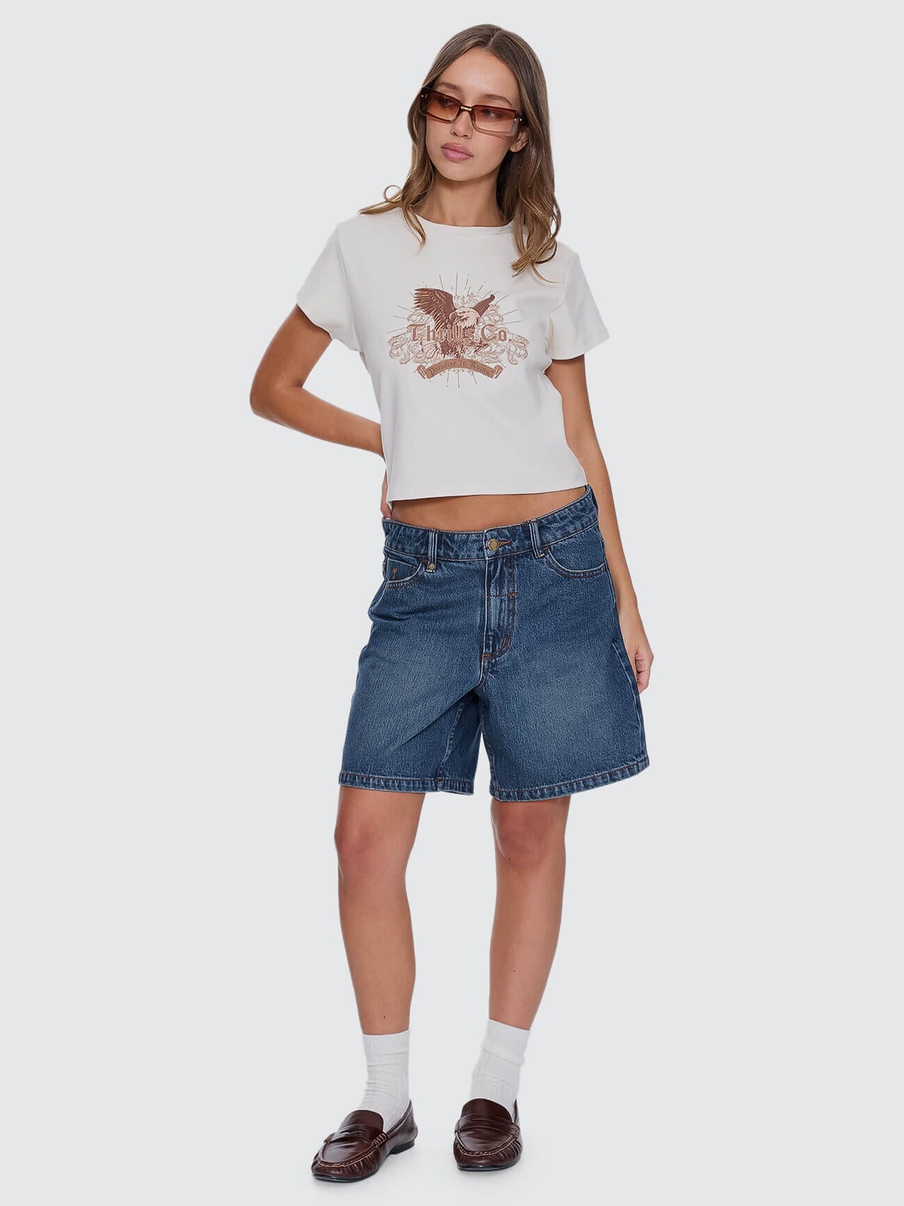 Ruined Paradise Mini Tee - Heritage White 4