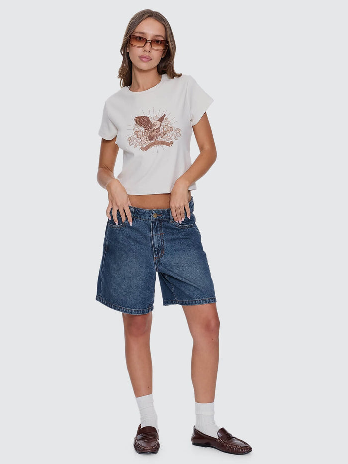 Ruined Paradise Mini Tee - Heritage White 4