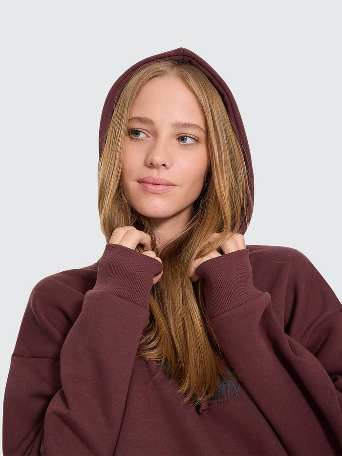 Chaos And Calm Slouch Hood - Bitter Chocolate 4