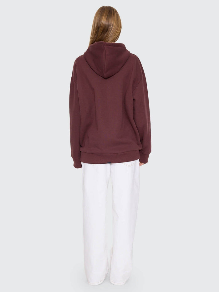 Chaos And Calm Slouch Hood - Bitter Chocolate 4