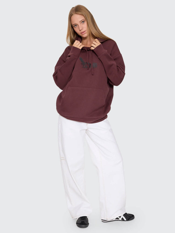 Chaos And Calm Slouch Hood - Bitter Chocolate 4