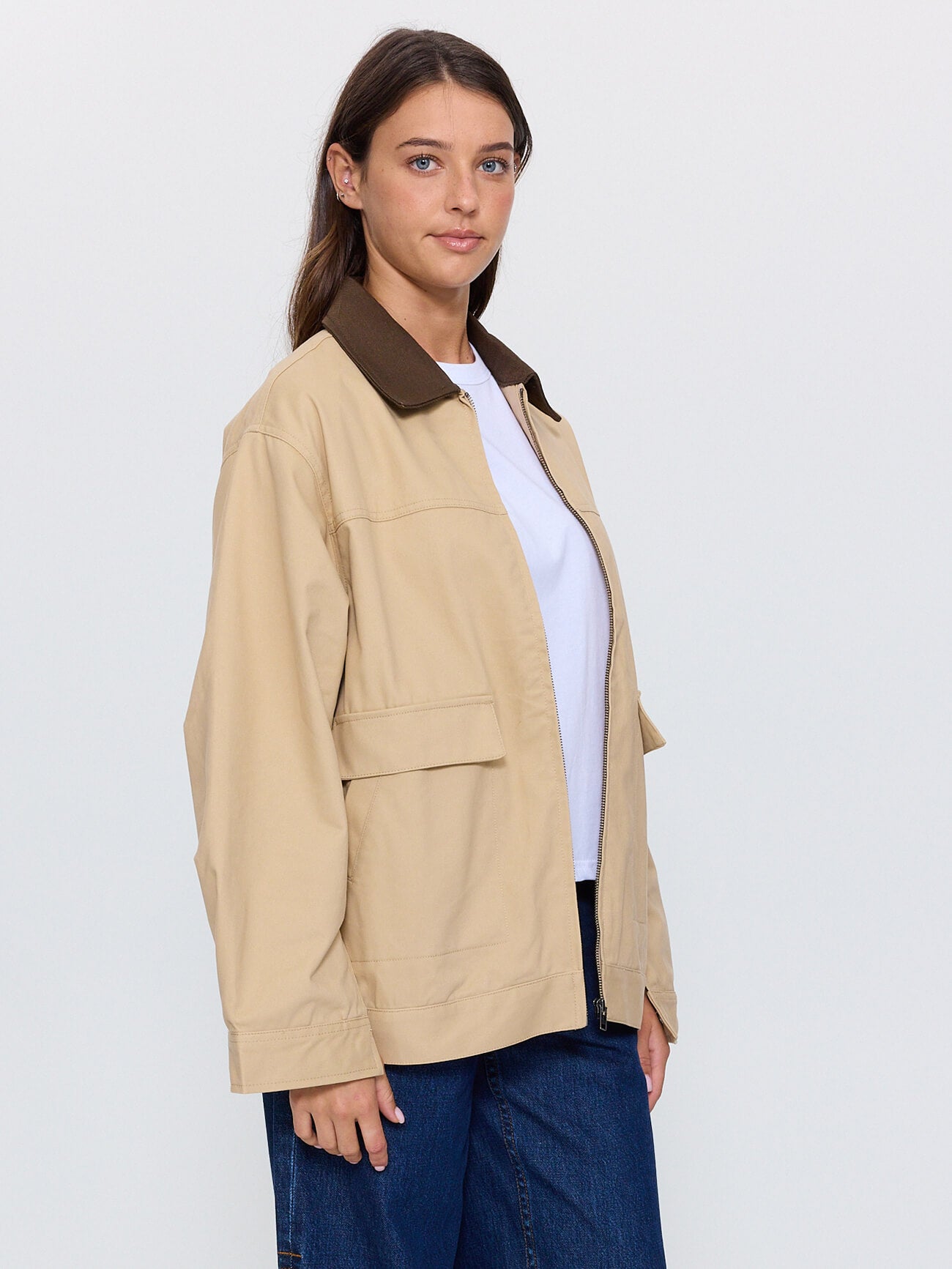 Robbie Chore Jacket - Camel 4