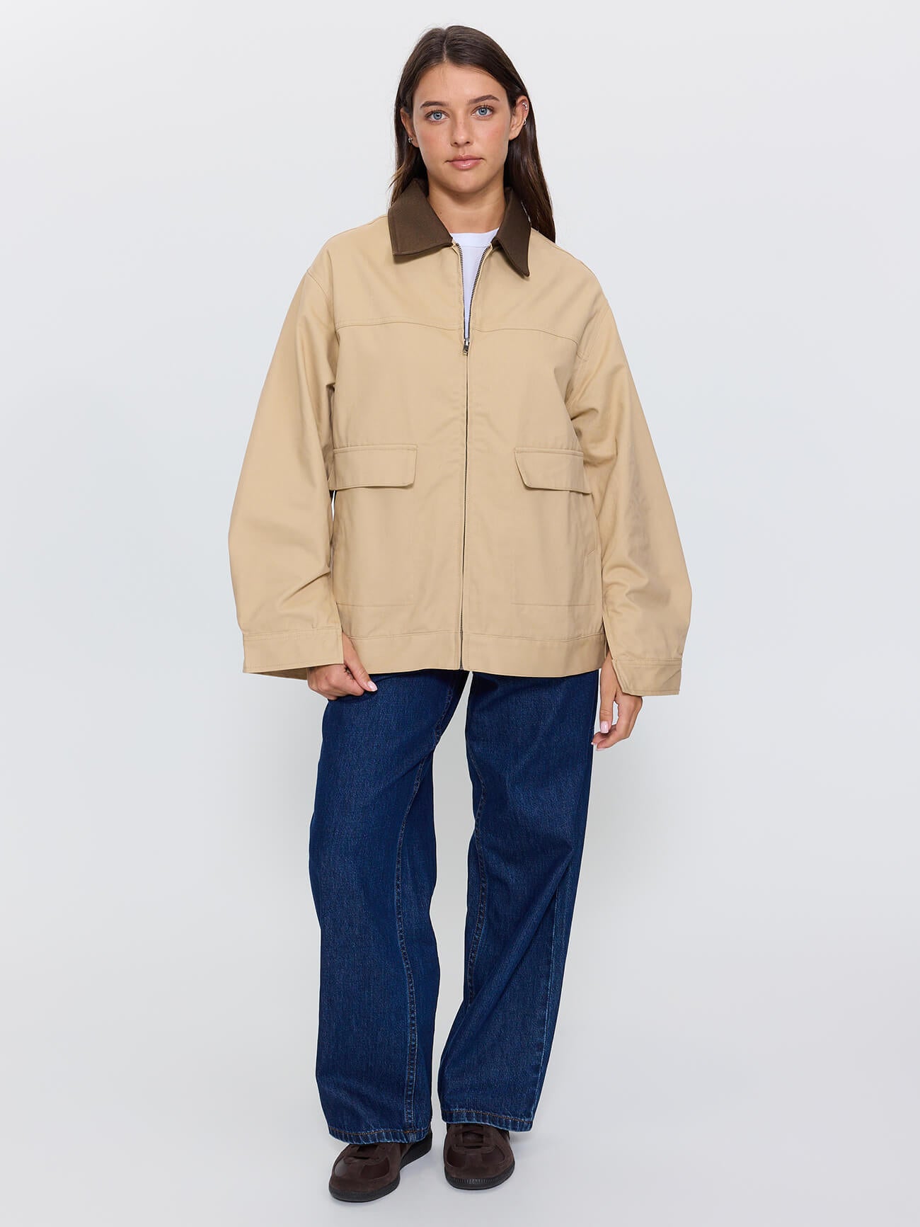 Robbie Chore Jacket - Camel 4