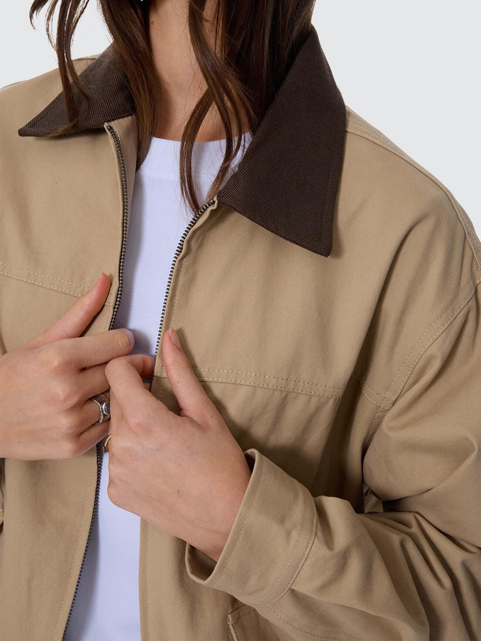 Robbie Chore Jacket - Camel 4