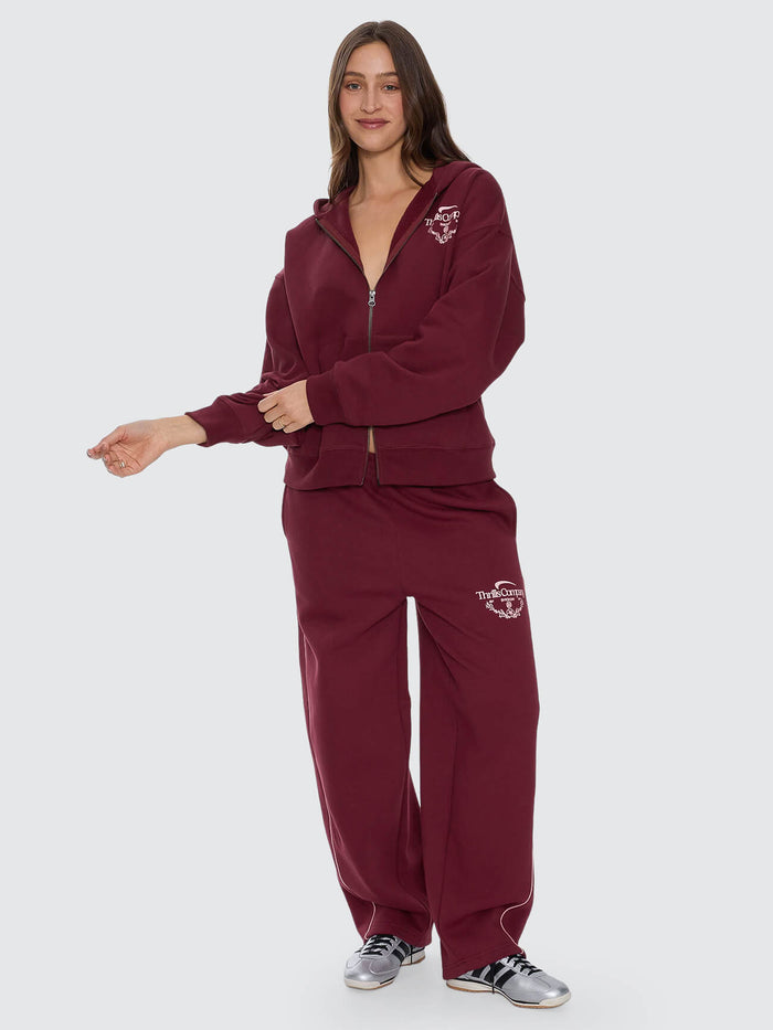 End Game Zip Hood - New Maroon 4