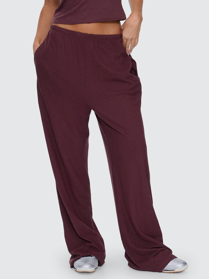 Hemp Relax Pant - Bitter Chocolate 4