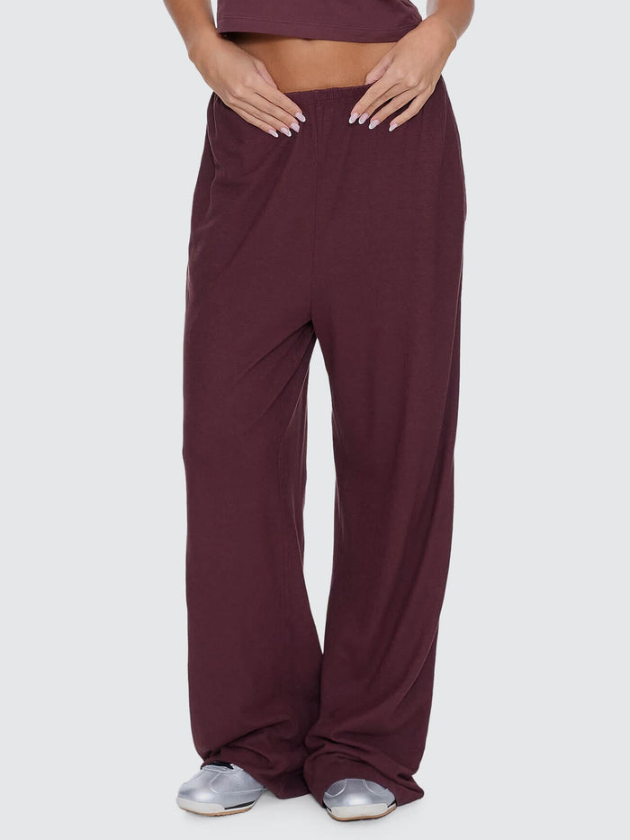 Hemp Relax Pant - Bitter Chocolate 4