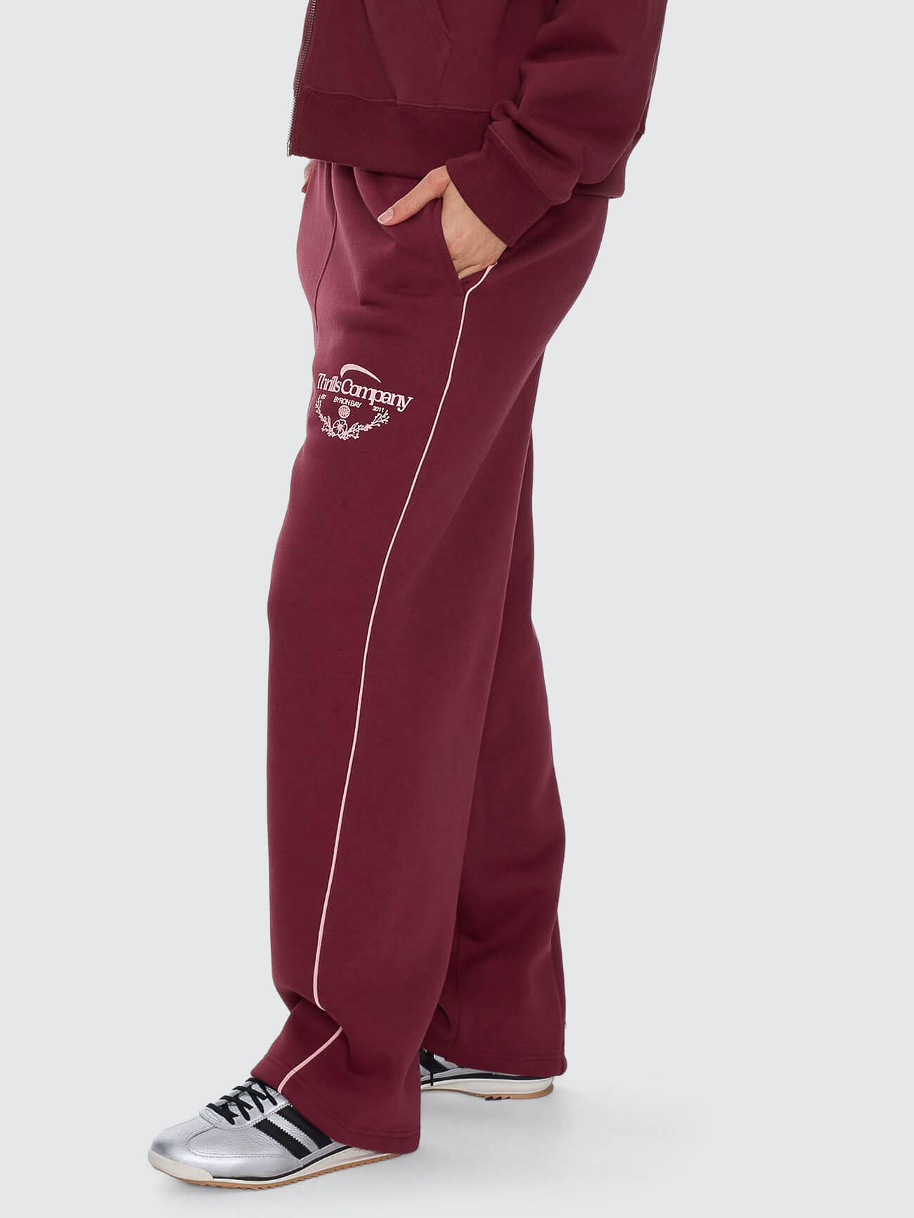 End Game Track Pant - New Maroon 4